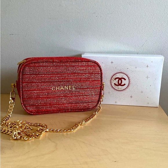 CHANEL Bags Chanel Makeup Set Converted Into Crossbodyremovable